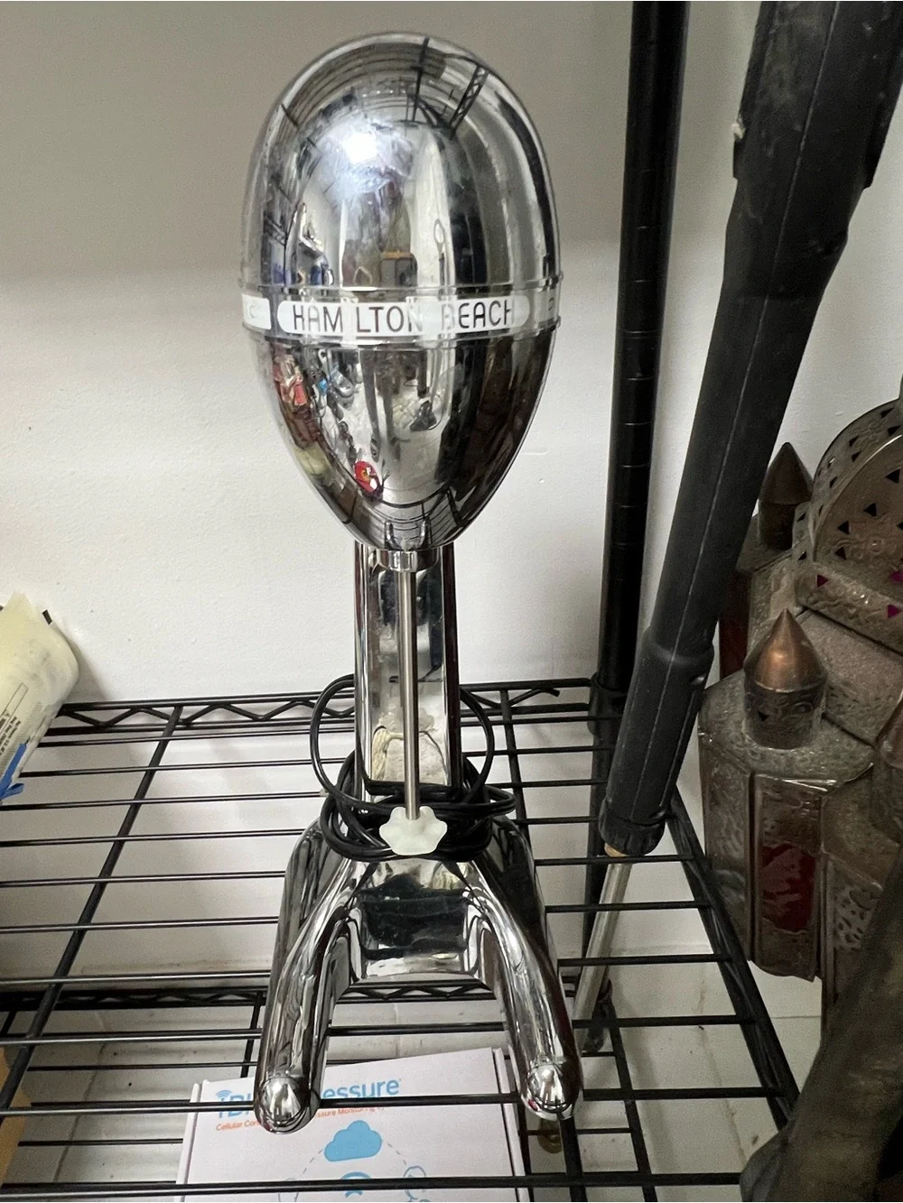 Hamilton Beach Retro-Style Drink Mixer - Chrome Silver